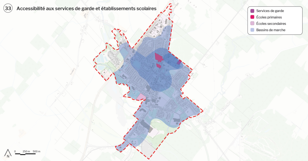 33-accessibilité aux services de garde et établissements scolaires