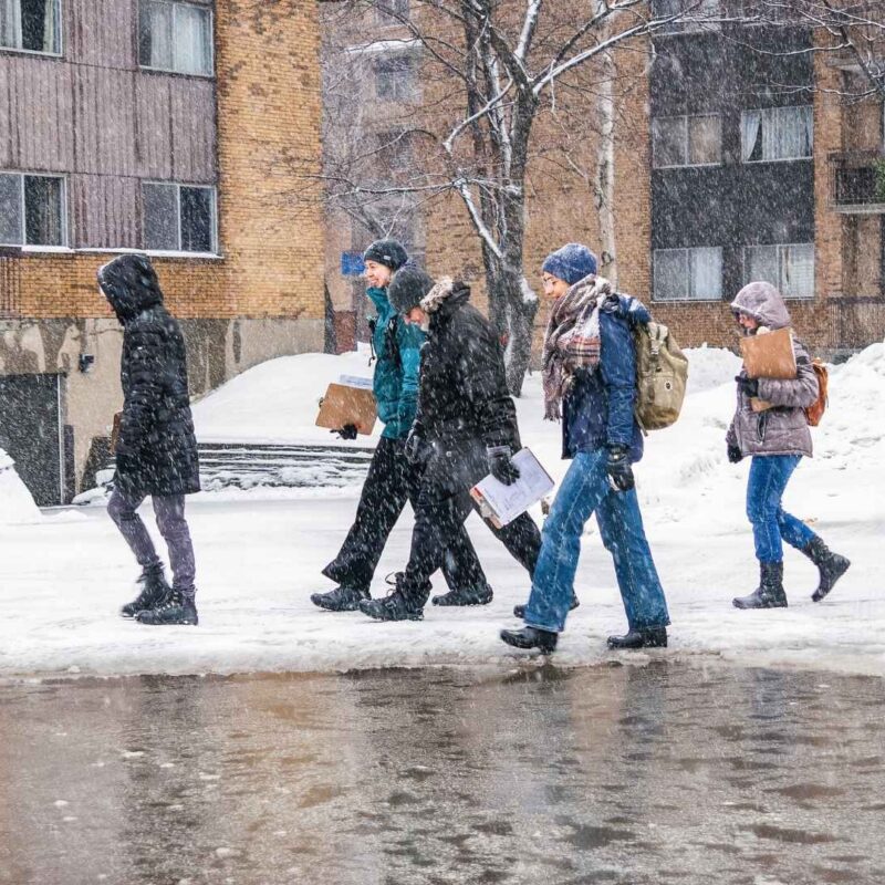 Aménager l’hiver avec/pour les personnes aînées