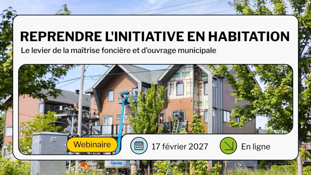 Reprendre l&rsquo;initiative en habitation
